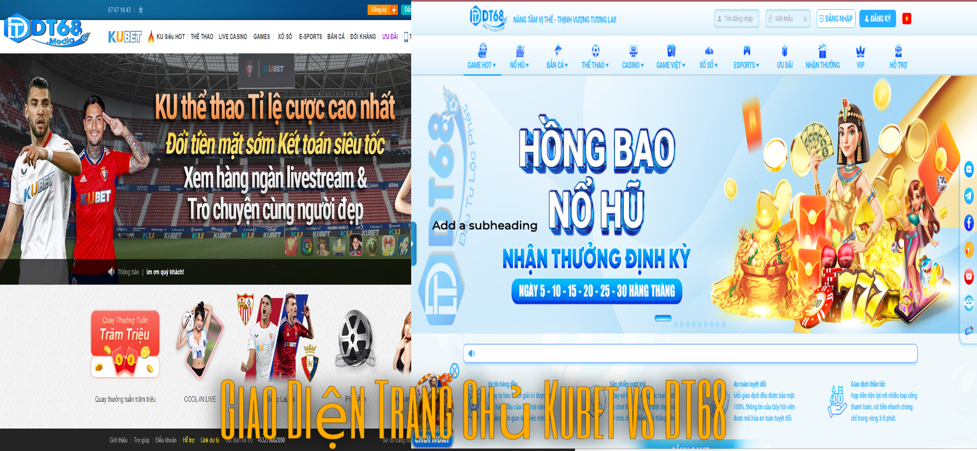So Sánh Nhà Cái Về Giao Diện & Trải Nghiệm Sử Dụng