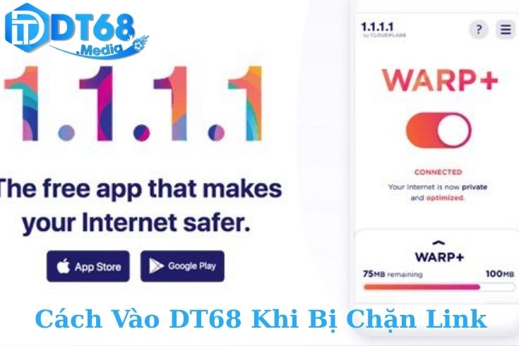 Cách Vào DT68 Khi Bị Chặn Link