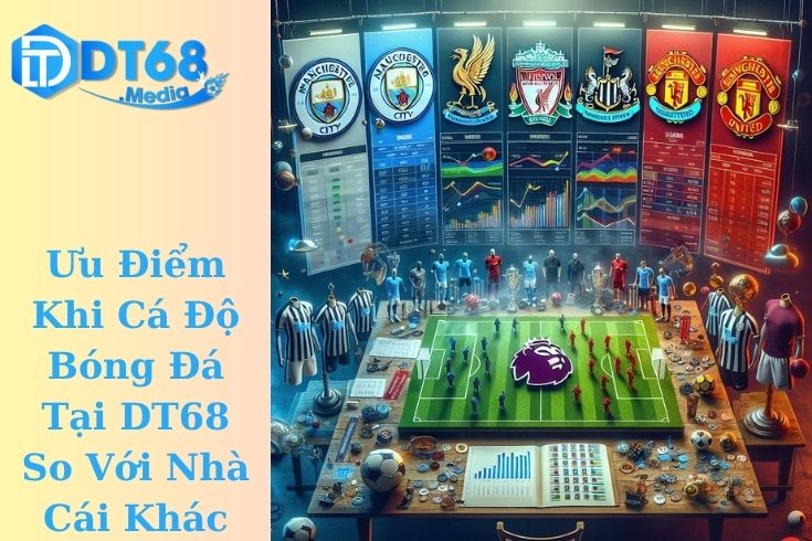 Ưu Điểm Khi Cá Độ Bóng Đá Tại DT68 So Với Nhà Cái Khác